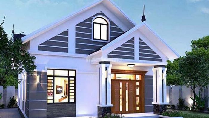 Mẫu nhà cấp 4 mái Nhật với mức giá hợp lý