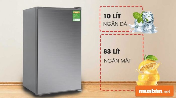 Tủ lạnh mini Beko 93 lít RS9051P có mức giá chỉ hơn 2 triệu đồng một chút.