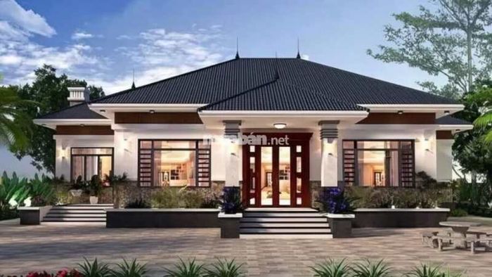 Phong cách hiện đại với các đường nét sắc cạnh và tinh tế.
