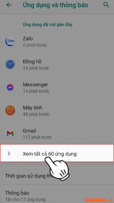 Bước 3 trong quy trình sửa lỗi ứng dụng ngăn chặn truy cập Google Play