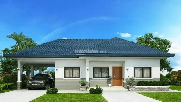 Nhà cấp 4 mái Nhật phong cách đơn giản