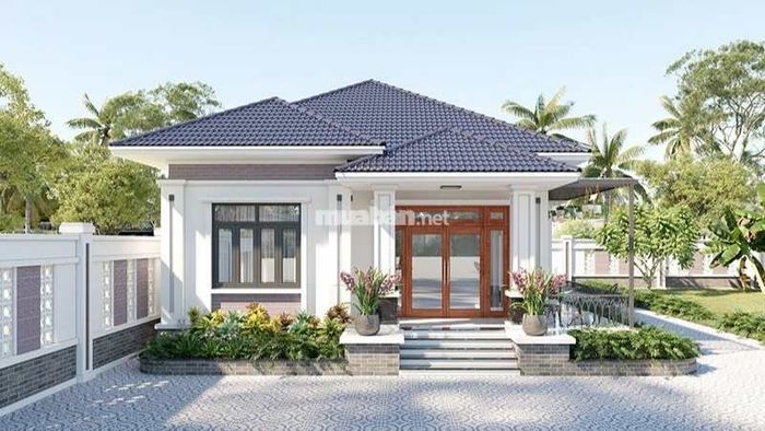 Mái Nhật với độ dốc nhẹ giúp thoát nước hiệu quả, rất thích hợp với khí hậu nhiệt đới.