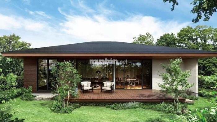 Thiết kế đơn giản nhưng tinh tế, với các chi tiết gỗ tự nhiên đặc trưng.