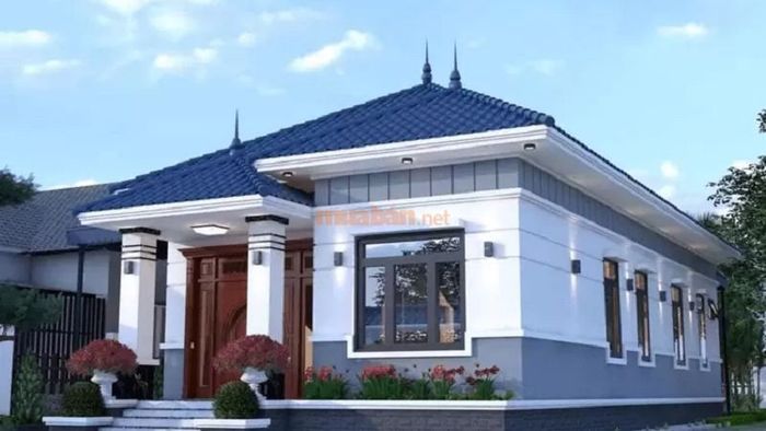 nhà cấp 4 mái Nhật 34