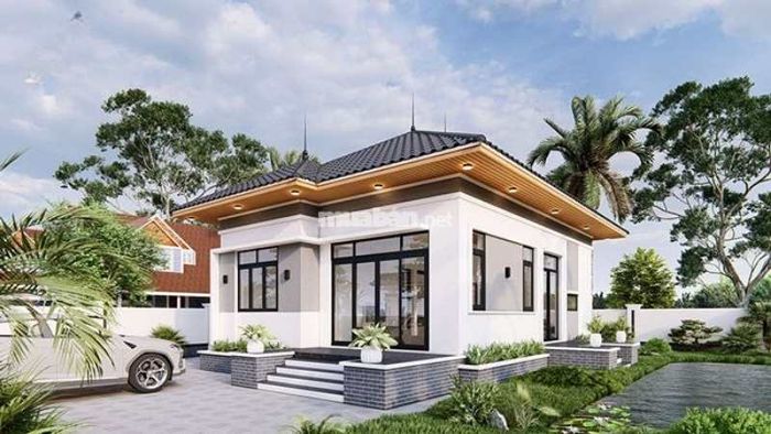 Khám phá hơn 55 mẫu thiết kế nhà mái Nhật 1 tầng đẹp và hiện đại cho năm 2024