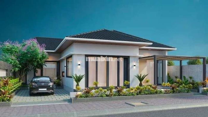 Kiến trúc đơn giản nhưng vẫn đảm bảo đầy đủ công năng cho những gia đình nhỏ.