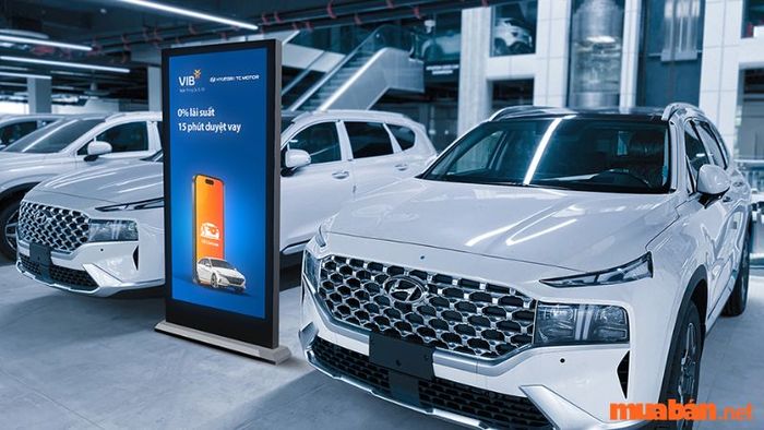 chi tiết về lãi suất cho vay thế chấp mua ô tô