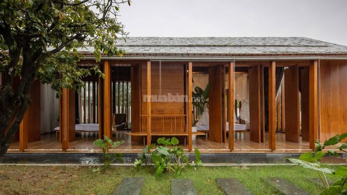 Mẫu nhà gỗ truyền thống theo phong cách hiện đại