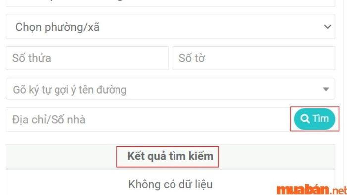 phương pháp tra cứu sổ đỏ