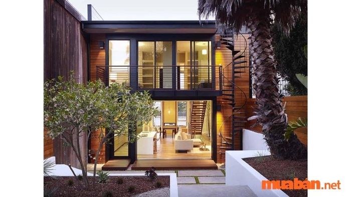 Mẫu nhà lắp ghép 2 tầng đẹp mắt - Mẫu số 5