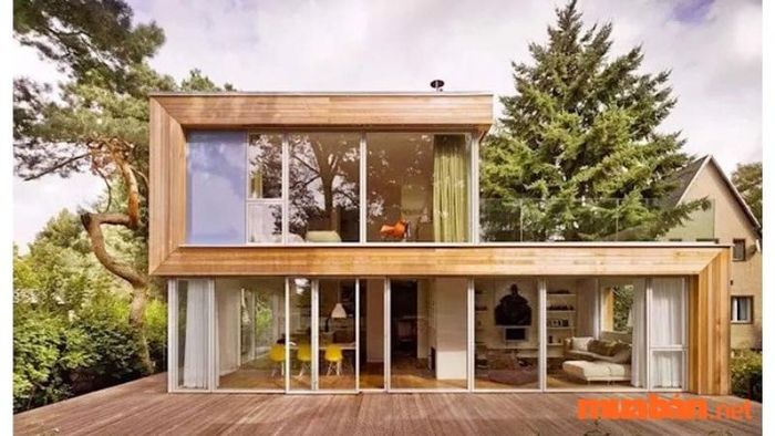 Mẫu nhà lắp ghép 2 tầng đẹp mắt - Mẫu số 10