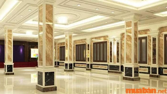 Mẫu cột nhà đẹp - Mẫu cột sảnh