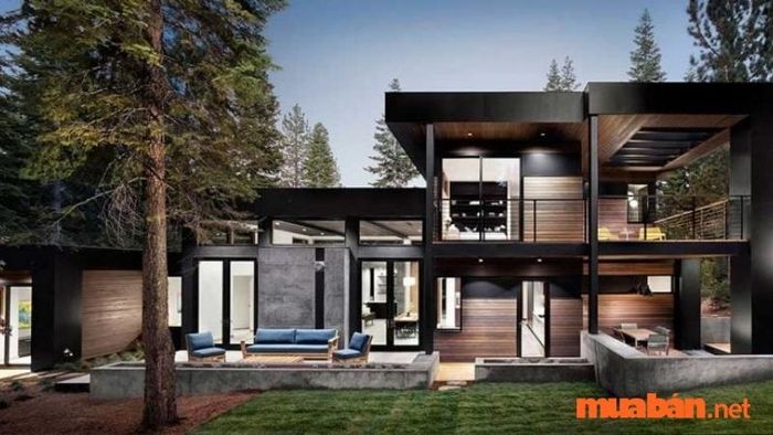 Mẫu nhà lắp ghép 2 tầng đẹp - Mẫu số 6