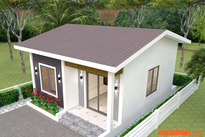 Mẫu nhà cấp 4 thiết kế đơn giản và đẹp