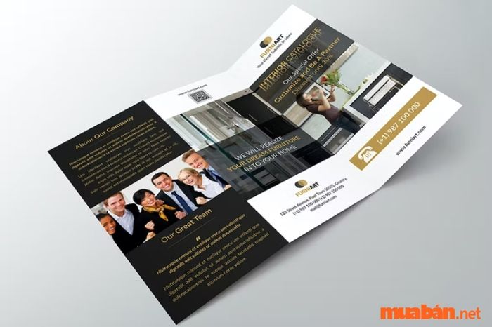 Mẫu thiết kế Booklet thu hút