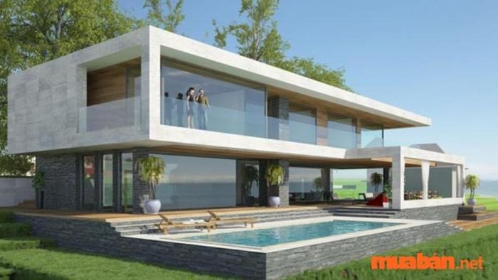 Mẫu nhà lắp ghép 2 tầng đẹp - Mẫu số 19