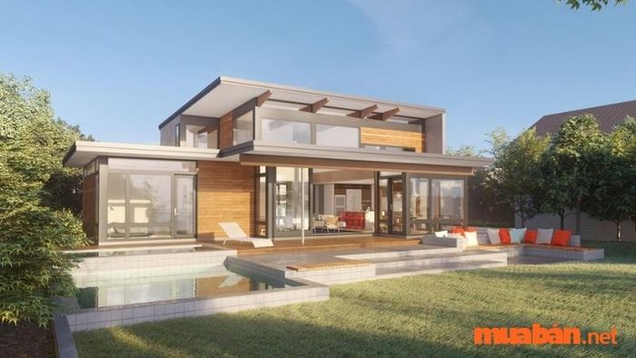 Mẫu nhà lắp ghép 2 tầng đẹp - Mẫu số 18