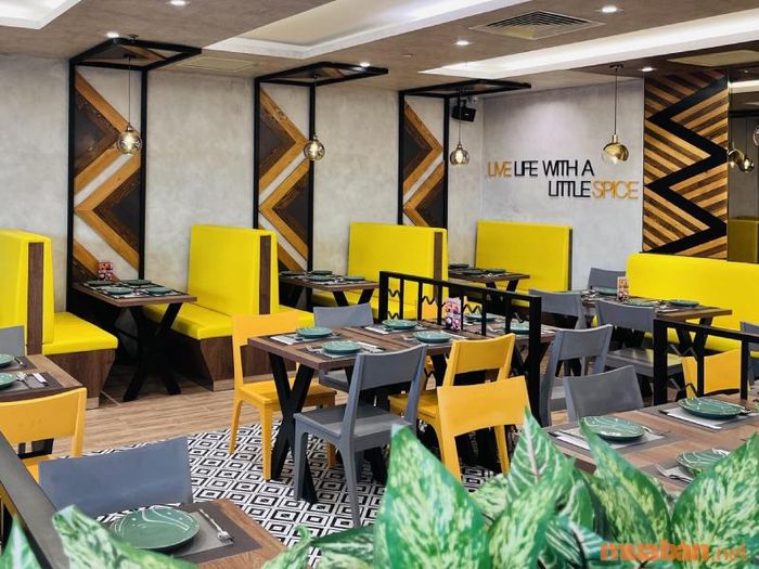 Khung cảnh bên trong quán Spice Temple