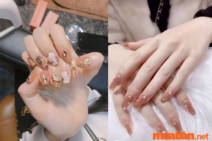 Mẫu nail dành cho những cô nàng dịu dàng