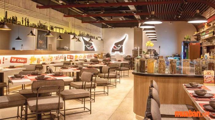 Không gian ẩm thực tại Chang – Modern Thai Cuisine mang đậm dấu ấn văn hóa Thái Lan