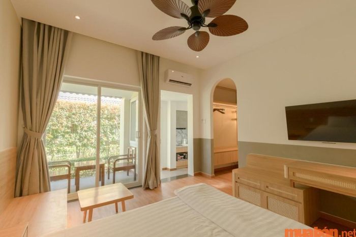 Không gian phòng tại Tây Tiến Bungalow