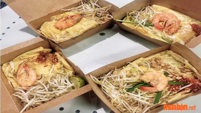 Món ăn được bọc trong những chiếc hộp xinh xắn, thân thiện với môi trường