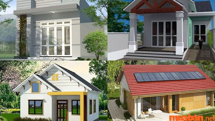 Những mẫu nhà cấp 4 mái tôn 3 phòng ngủ phổ biến hiện nay