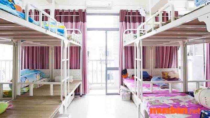 Kích thước giường tầng KTX