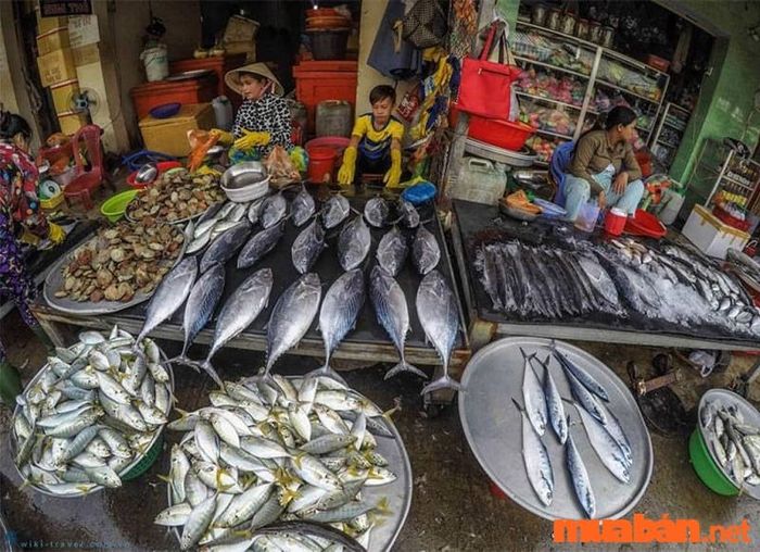 Chợ Đường Bào tại Phú Quốc