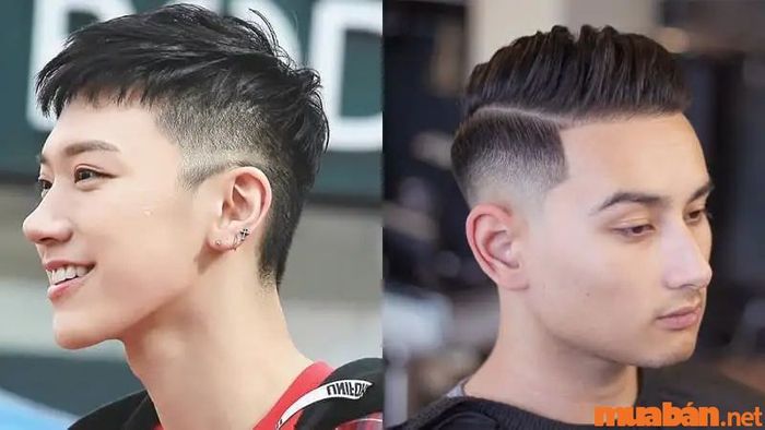 Tóc layer nam ngắn undercut gây ấn tượng mạnh mẽ