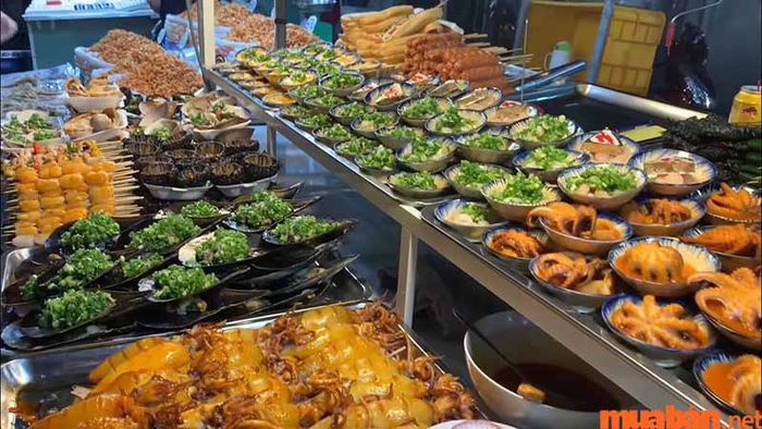 quán ăn đêm tại Cầu Giấy