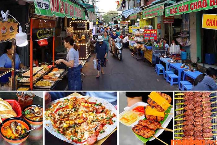 quán ăn đêm tại Cầu Giấy