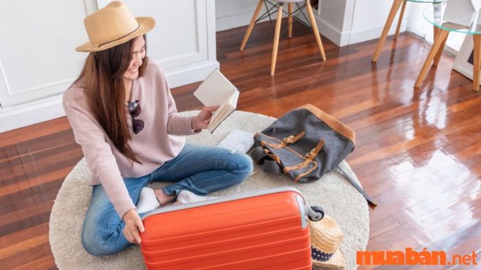 Hãy nhớ chuẩn bị đầy đủ hành lý khi đi du lịch.