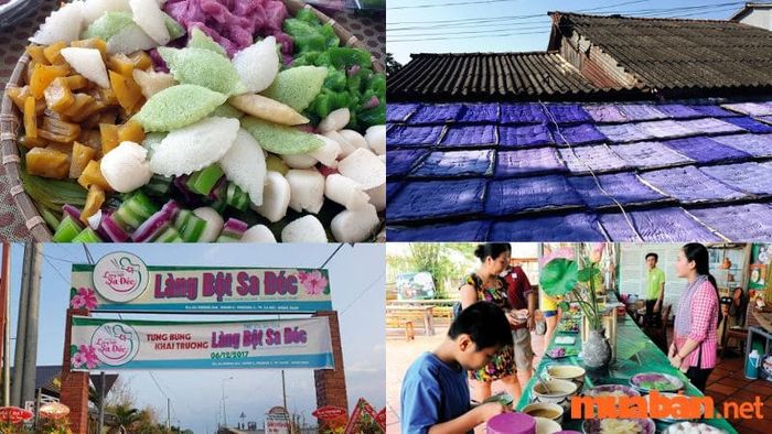 Đồng Tháp có gì thú vị - Làng bột Sa Đéc