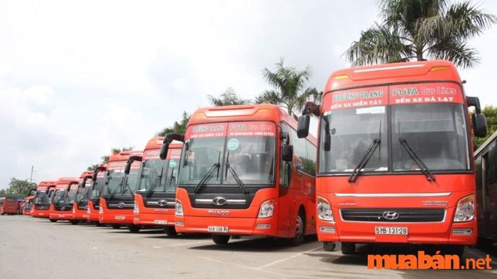 Di chuyển bằng xe khách