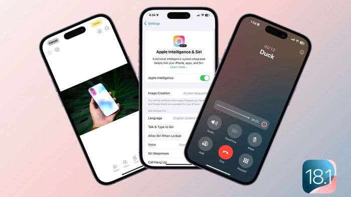 iPhone nào sẽ khai thác tốt iOS 18.1?