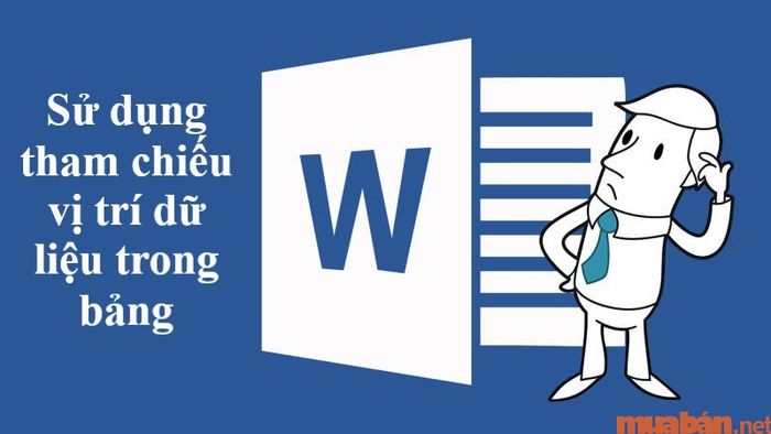 Tính tổng bằng cách tham chiếu đến vị trí dữ liệu.