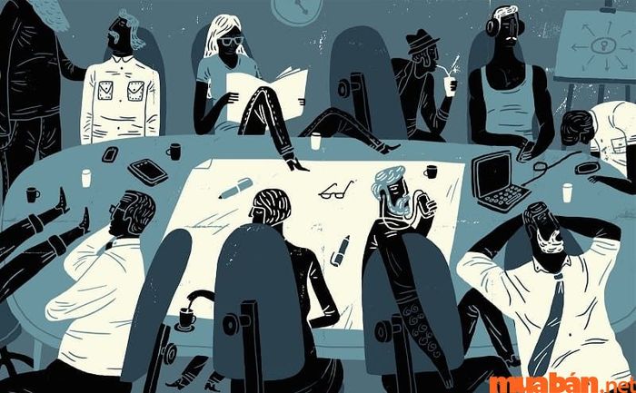 Tình trạng nghiện công việc có thể xuất phát từ sự cạnh tranh với đồng nghiệp.