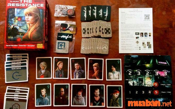 Resistance Board Game là gì? Trò chơi thuyết phục và suy đoán.