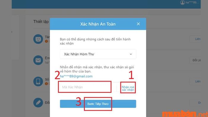 Bước 4 trong quá trình tạo tài khoản Genshin Impact qua miHoYo