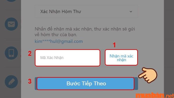 Hướng dẫn bước 6 để tạo tài khoản Genshin Impact qua email