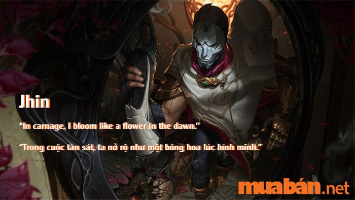Các câu nói của Jhin