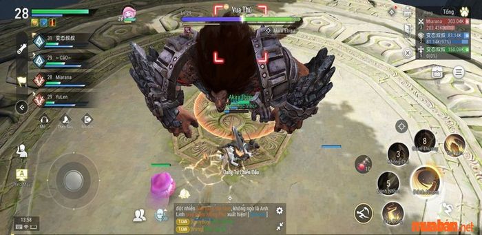 Hướng dẫn chọn lớp nhân vật trong game Thiên Dụ