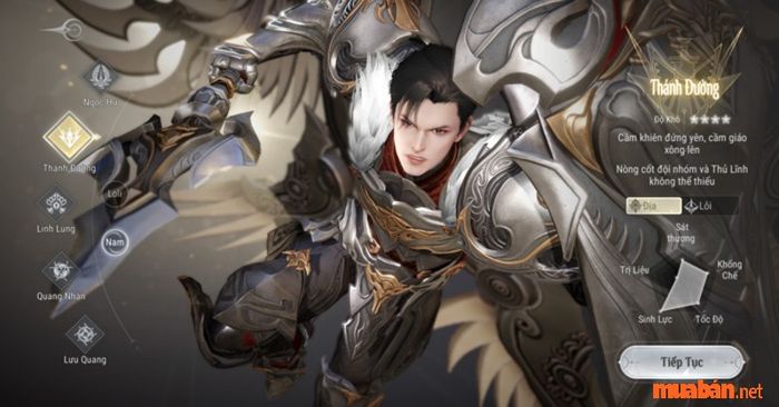 Hướng dẫn lựa chọn phái trong game Thiên Dụ