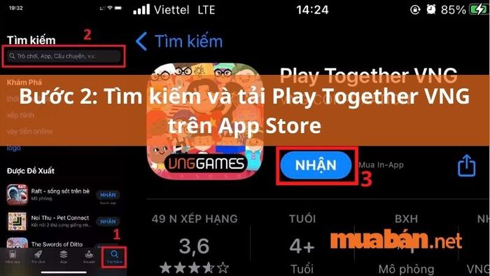 Cách tải Play Together VNG trên iOS rất nhanh chóng với các bước đơn giản