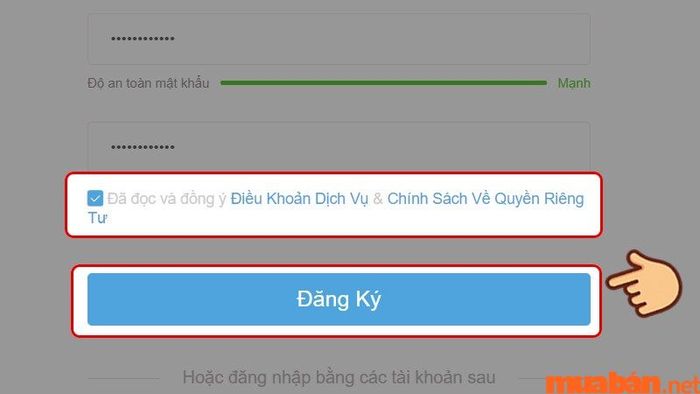 Bước 4 trong quy trình tạo tài khoản Genshin Impact qua email