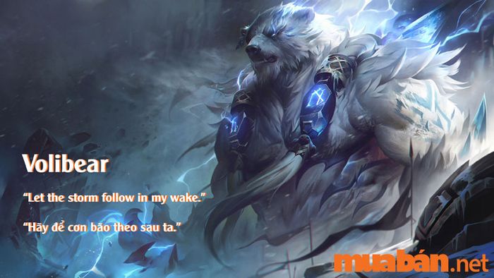 Các câu nói nổi bật của Volibear