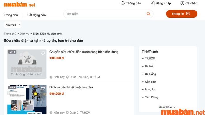 Dịch vụ sửa chữa điện lạnh đáng tin cậy tại Mytour
