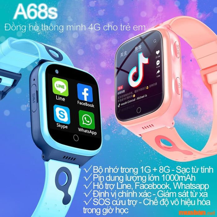 Đồng hồ định vị cho trẻ em Kidpro