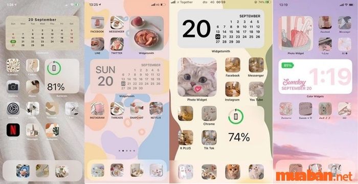cách tạo Widget trên iPhone
